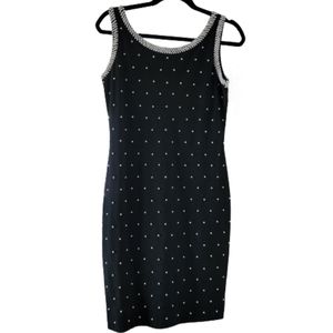 Et Al Black Dress with Pearls, 4